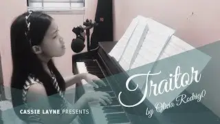 Piano Cover | Traitor by Olivia Rodrigo | Performed by Cassie Layne