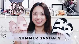 DESIGNER SUMMER SANDALS COLLECTION | FLUFFEDUPFLAIR