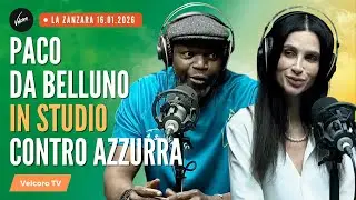 Paco da Belluno IN STUDIO contro Azzurra Noemi Barbuto | La Zanzara del 16.01.2025