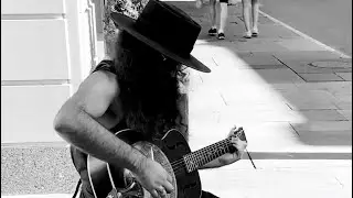 &ldquo;One Night/Any Old Time&rdquo; | Lightnin&rsquo; Luke | Busking on King Street in Charleston, SC⚡️
