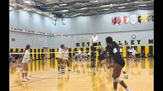 High School Freshman Season Highlights - c/o 2029 #middleblocker #volleyball #highlights 