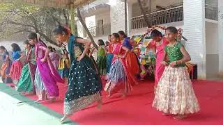 Sankranthi celebrations at HAL secondary School