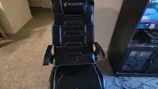 X Rocker PC Computer Video Gaming and Office Chair, Pedestal with Built in  Audio Review