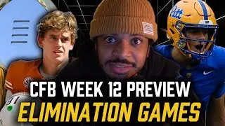 WEEK 12 CFB Preview: Texas&ndash;UGA Showdown, USC&ndash;Iowa, Pitt&ndash;ND & Ohio State&ndash;UCLA