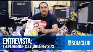 Somclub TV - Cole&ccedil;&atilde;o de Revistas Guitar Player do Felipe Ribeiro (Somclub)