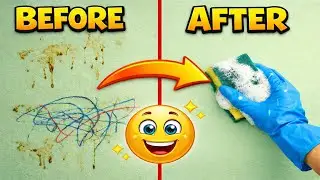 Как сделать стены идеально чистыми за считанные минуты