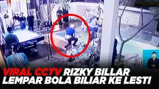 Viral Rizky Billar Lempar Bola Biliar ke Lesti Terekam CCTV #iNewsSiang 12/10