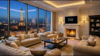 Cozy Paris Nights l Soft Jazz with Brushes & Piano