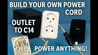 Build Your Own Custom Power Cable: Standard Outlet to C14 Plug!