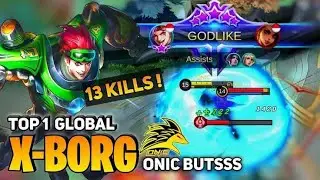Meta Hero X.borg | WARRIOR IMMORTAL & BUILD TERBAIK |&nbsp;Solo Lane Xborg adalah Raja |&nbsp;Mlbb