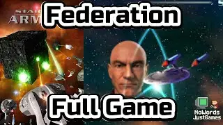 Star Trek Armada &ndash; Federation Full Gameplay Walkthrough / No Commentary【FULL GAME】4K Ultra HD
