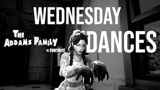 Wednesday Addams Dances With Morticia | The Addams Family In Fortnite