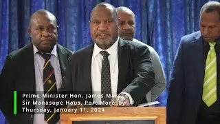 Prime Minister  Marape urges peace and normalcy in Papua New Guinea following unrest