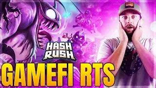 HASH RUSH - GameFi Real Time Strategy Game - Crypto Gaming