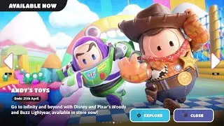 Fall Guys Toy Story Is Here!