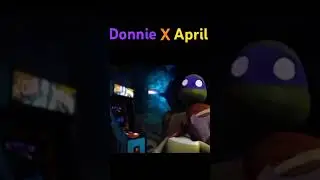 #tmnt  Donnie x April