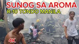 SUNOG SA AROMA R-10 TONDO MANILA PHILIPPINES🇵🇭 (4K(