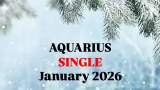 AQUARIUS ♒️ Singles -January 2026 —- ohh amazing 🤩 it’s all about abundance 💜🌼#hinditarot #aquarius 