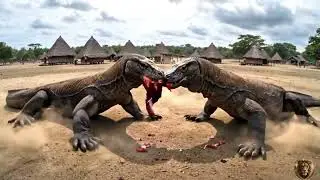 Python vs Crocodile, Gorilla vs Bengal Tiger, Komodo Dragon Fight | Epic Wildlife Moments