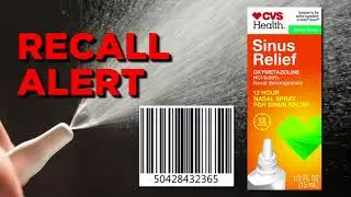 FDA has issued a recall for CVS Health Sinus Relief Nasal Mist