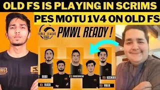Pes Motu 1v4 on OLd FS | Old Fs was playing in scrims | Esports Pakistan | Freestyle