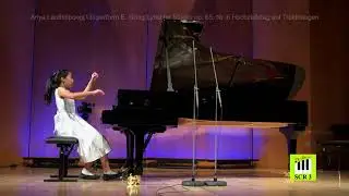 Ariya Laothitipong (13 years old) (First prize winner) perform E.Grieg Lyrische St&uuml;cke op.65 No.6