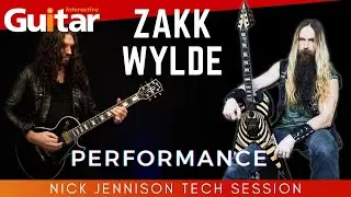 ZAKK WYLDE TECH SESSION | PERFORMANCE | NICK JENNISON