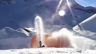 Bau Fondue-Iglu Engstligenalp 2018