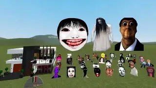 Слишком много Nextbots против домов — Garry's Mod
