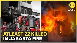 Indonesia Fire: Seven-Storey Building Engulfed In Flames, 22 Dead | WION