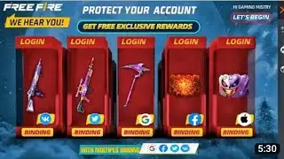 FF Max 🔥 Bind Account 🥳 Free Rewards | Event Free Fire Calendar | FF Max New Event Update Today
