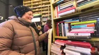 The big popular books'n'coffee store on Liteyny prospect, St Petersburg.
