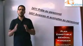 les Comptes 2411 Prêts au personnel et 3431 Avances et acomptes au personnel