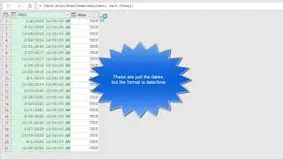 Power Query - Creating a table with clock switches in the local Windows time zone