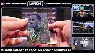 2025 Topps Star Wars Chrome Galaxy Hobby 12 Box Case Break #4