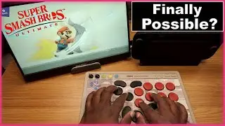 Бесрычажный аркадный контроллер 8bitdo с поддержкой Smash Bros Ultimate