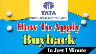 TCS Buyback | How To Apply TCS Buyback | TCS Buyback 2020 | TCS Buyback Price, Record Date | How To