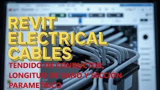 &iexcl;Aprende a crear conductores el&eacute;ctricos en minutos! | Cables en Revit: Longitud de vano, secci&oacute;n