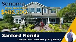 Sanford, FL New Construction | M/I Homes | Cadence Park | Sonoma Model Tour | Baroulette Collection