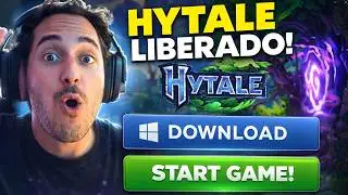 HYTALE FOI LIBERADO, COMO BAIXAR O JOGO OFICIALMENTE!