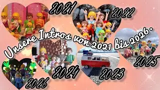 Familie Schmuckk&ouml;rbchen unsere Intros von 2021 #2021  bis 2026 #2026  ❤️🥹🎬📷📸🌸