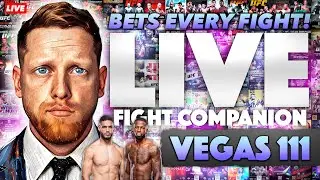 🔴 LIVE - UFC VEGAS 111 FIGHT COMPANION | ROAD TO $1,000,000!