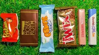 ASMR Most Popular Candies 🍭 Colorful Rainbow Lollipops & Chocolate Unpacking