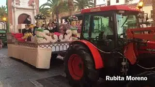 Carrozas Feria y Fiestas de Archidona (Malaga) 14/08/2017