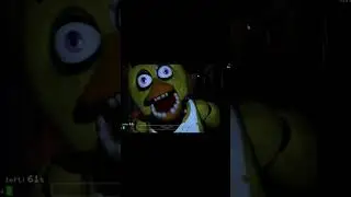 Chica Jumpscare #shorts #gaming #scary #horrorgaming #fnaf #chica #jumpscare #fivenightsatfreddys