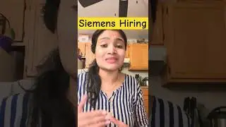 Siemens Hiring #careercoach #job #job4freshers #workfromhome #education #freshersvacancy #jobsearch