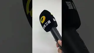 Customized Flocking Microphone Sponge Printing Logo Mic Windscreen