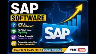 What is SAP Software 2023 | SAP Software Eligibility |  Future Scope and Growth in India | YMC HUB