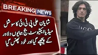 Shayan Ali went after PTI's social media activist Judge Humayun Dilawar and got himself trapped