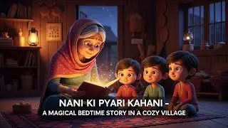 Grandmother’s Night Tale The Magical Journey of Chandni the Kind Goat  Urdu Kids Story”
